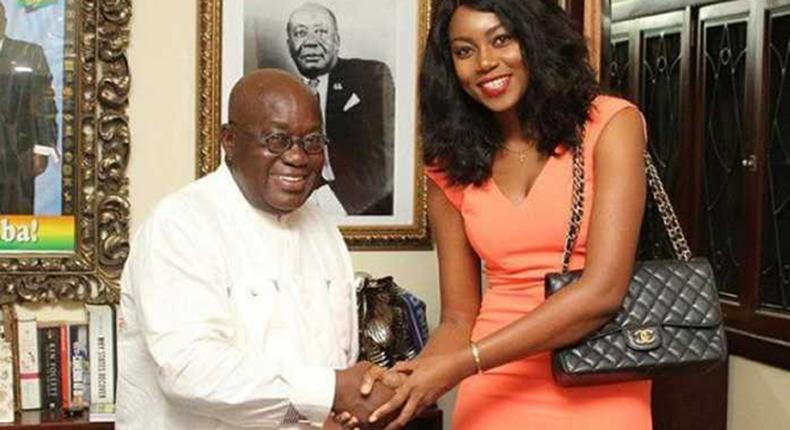 Yvonne Nelson and Nana Addo