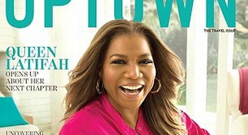 Queen Latifah on Uptown Magazine