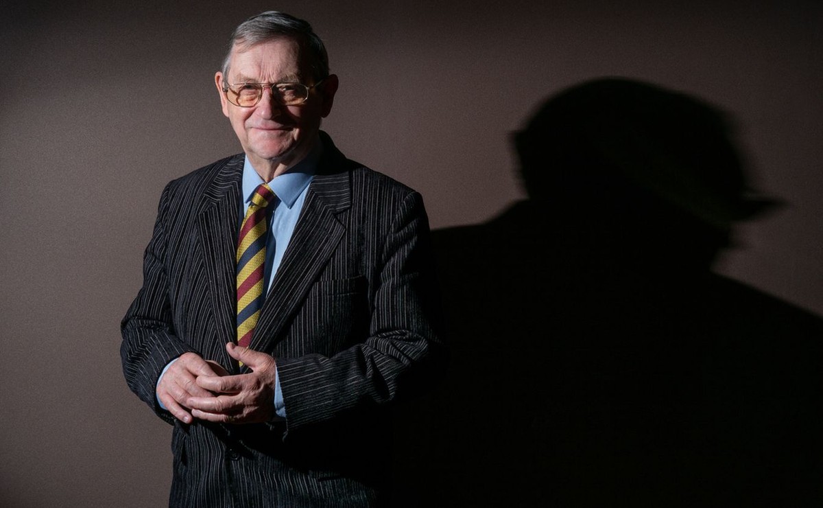 Prof. Norman Davies Fot. Maksymilian Rigamonti