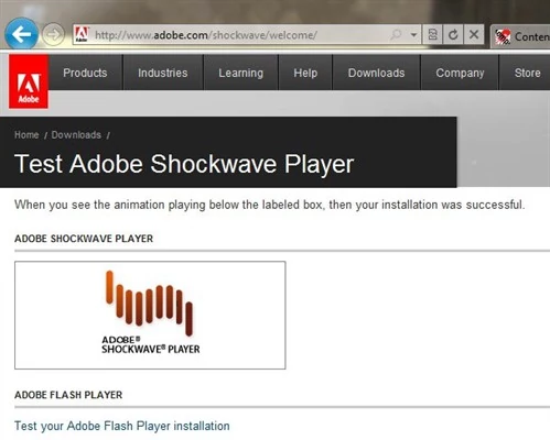 Jeśli nie potrzebujemy Shockwave Playera, to go po prostu usuńmy. Jego obecność w systemie sprawdzić można pod adresem www: http://www.adobe.com/shockwave/welcome/.