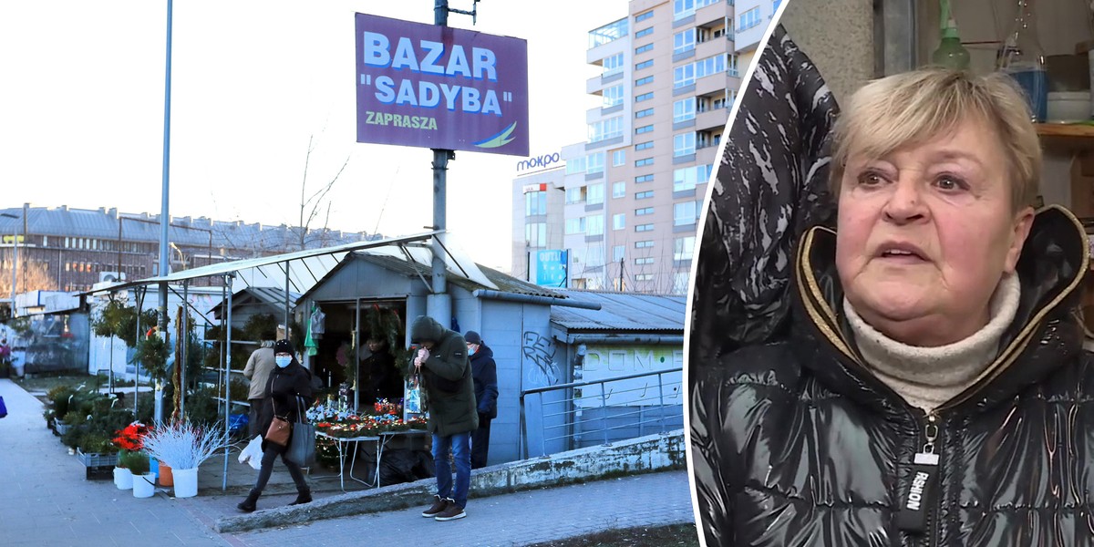 Bazar Sadyba – w sylwestra był ostatni dzień handlu. Odwiedziliśmy go z kamerą. 