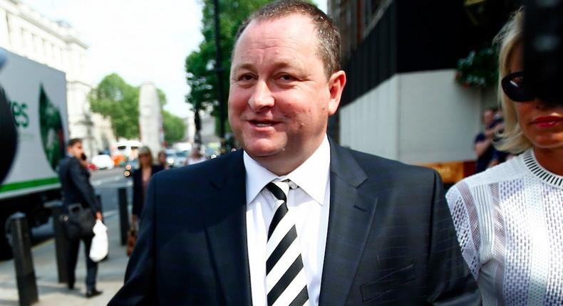 Sports Direct founder and CEO Mike Ashley.