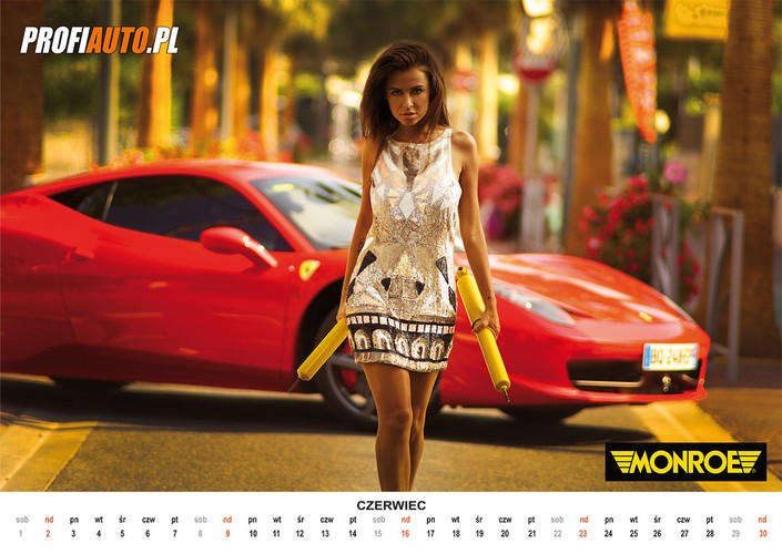 Natalia Siwiec w kalendarzu na 2013 rok