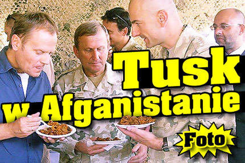 Tusk w Afganistanie