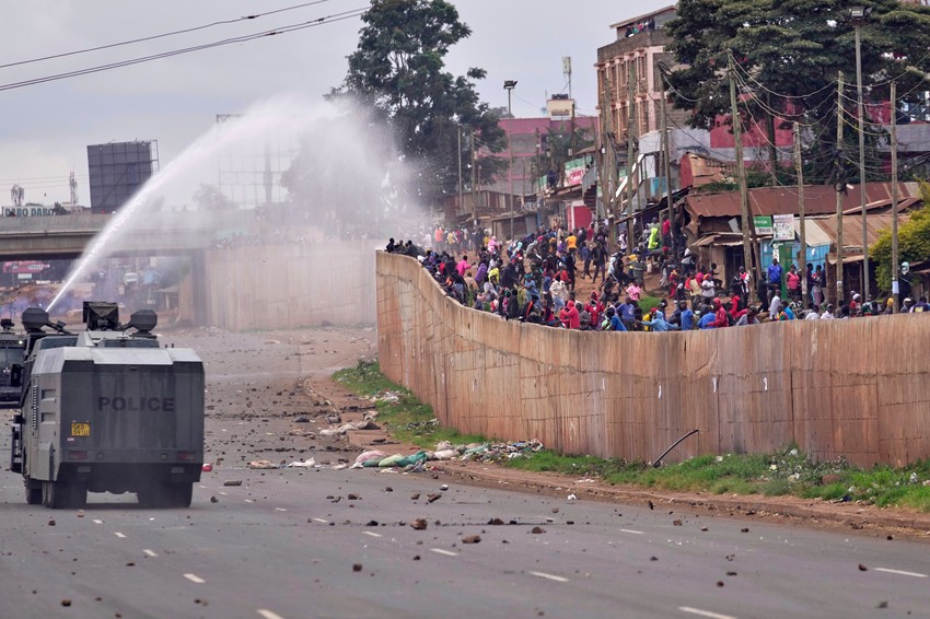 Kenija protest