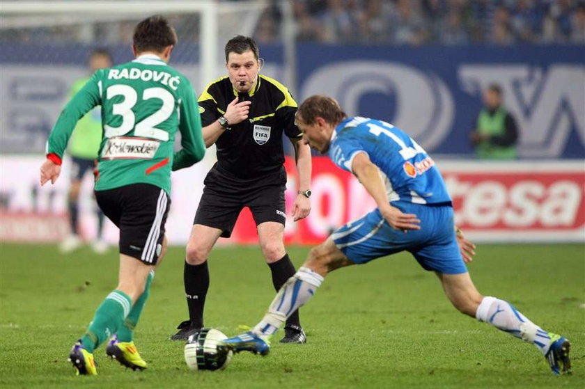 Maciej Skorża ukarał Miroslava Radovicia za to, że ten zarobił w głupi sposób żółtą kartkę i nie zagra w meczu z Jagiellonią