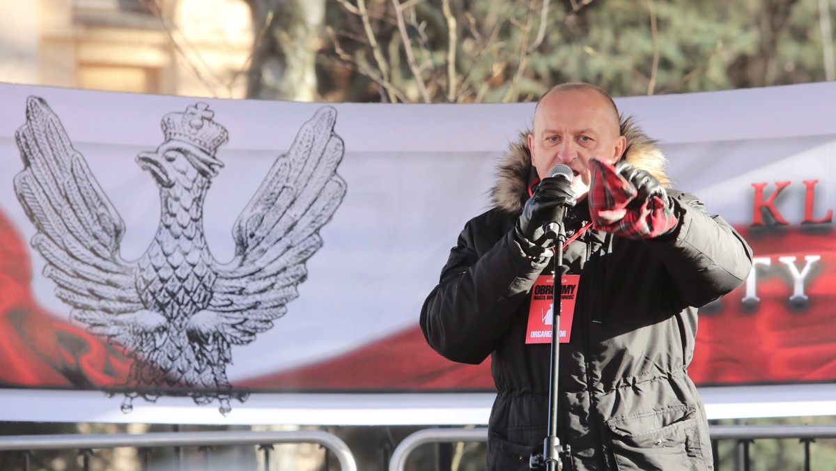 Manifestacja poparcia reformy sądownictwa