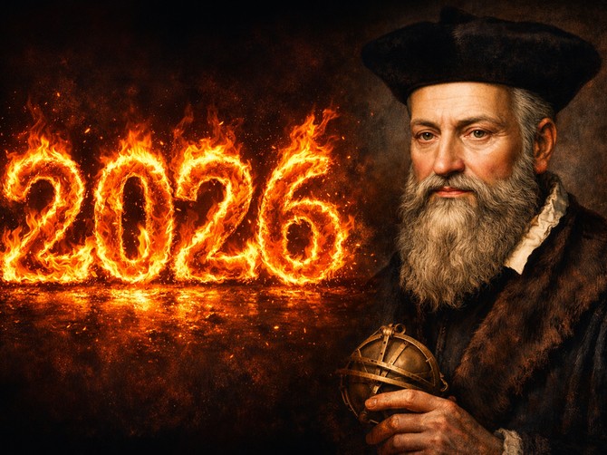 Nostradamusovo proročanstvo za 2026: Sedam meseci velikog rata i reke krvi