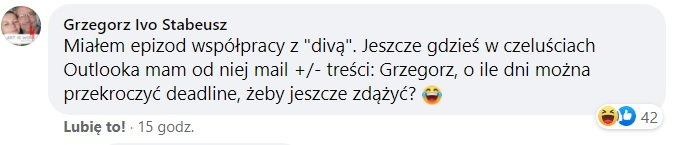 Dyskusja na Facebooku Fiolki Najdenowicz
