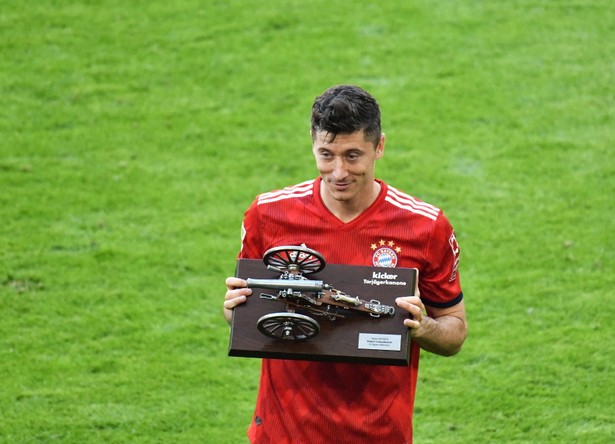 Lewandowski dostał trzecią w karierze armatę dla króla strzelców Bundesligi