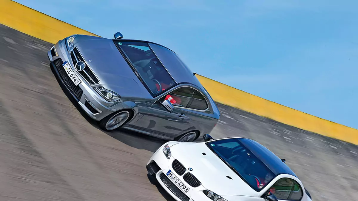 BMW M3 kontra Mercedes C 63 AMG: pojedynek  na wysokich obrotach