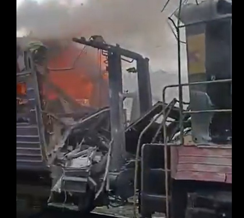 Oštećeni su putnički vagoni