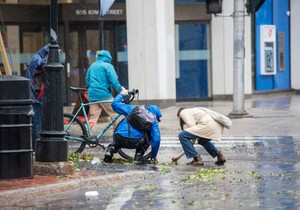 Oluja Li u Frederiktonu u Kanadi