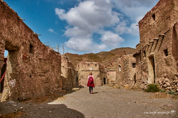 Opuszczony plan filmowy w okolicach Tabernas, Hiszpania. fot. Raczejtrampki 