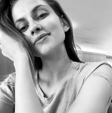 Modelka Tereza Bizíková.