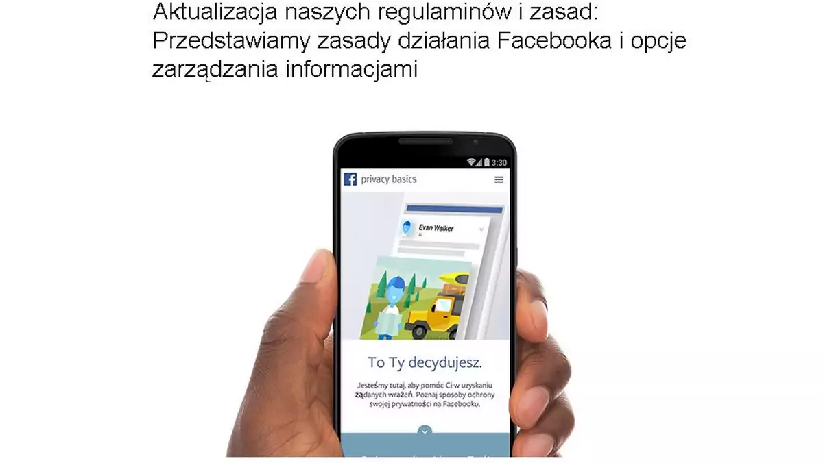 Facebook - zmiany od 1 stycznia 2015