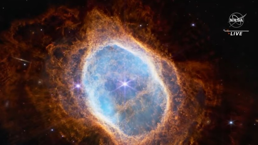 Teleskop Džejms Veb - prstenasta nebula