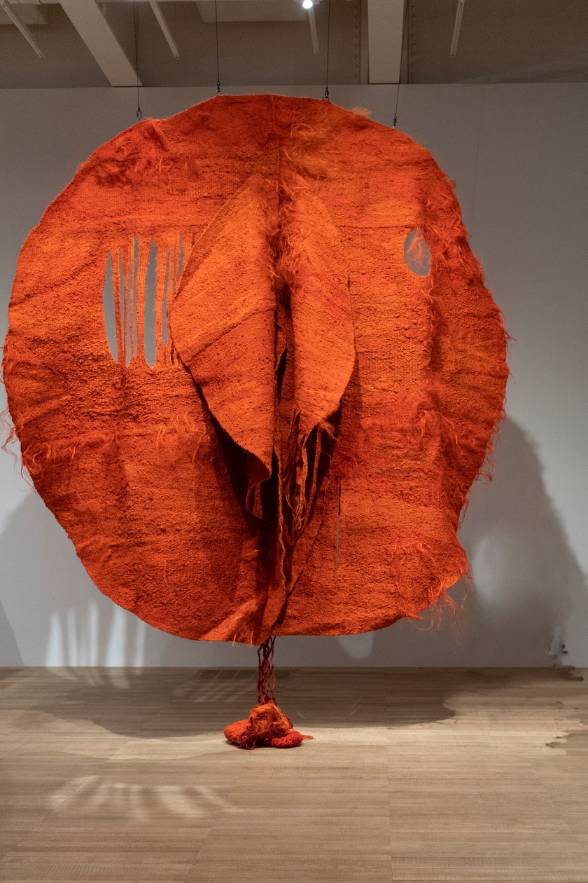 Magdalena Abakanowicz «Abakan Orange», 1968. 