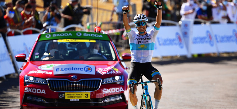 Tour de France: Łucenko wygrał etap, Yates wciąż liderem