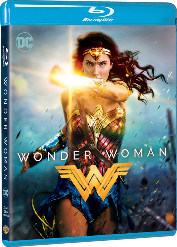 "Wonder Woman" - okładka wydania Blu-ray