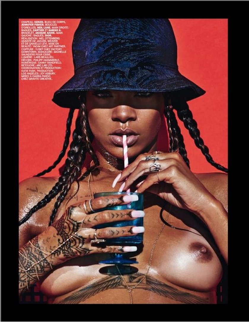 Rihanna w sesji dla magazynu "Lui"