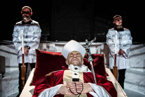 „Śmierć Jana Pawła II, fot. Magda Hueckel