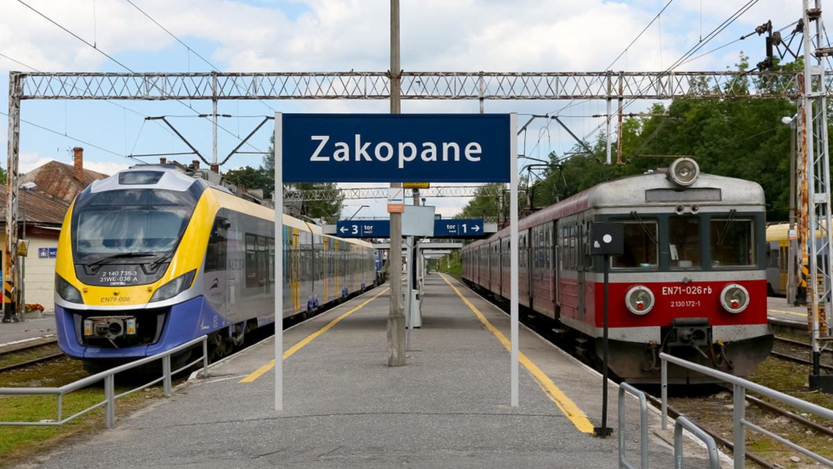 Zakopane: pociąg z Nowego Targu zlikwidowany. Nowy odjeżdża wcześniej