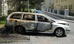 Taksówki w ogniu w Gliwicach!
