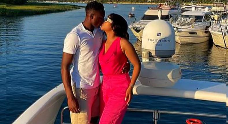 Victor Wanyama and wife Serah Teshna celebrate son's birthday