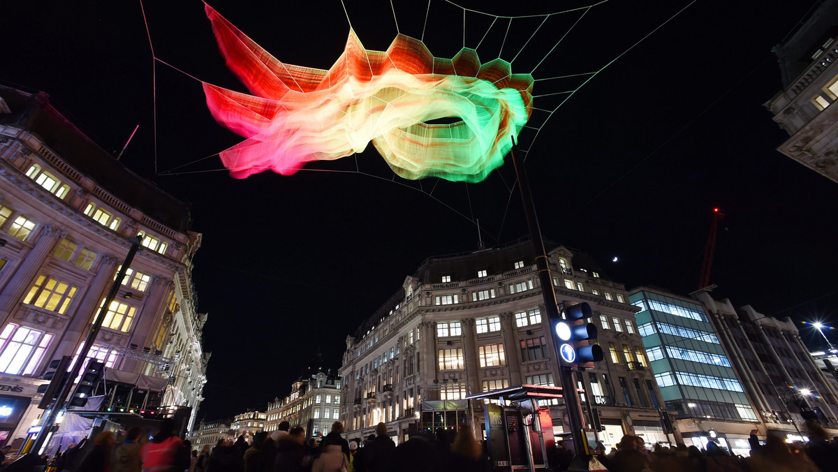 BRITAIN LUMINIERE FESTIVAL OF LIGHT (LUMIERE Festival of Light in London)