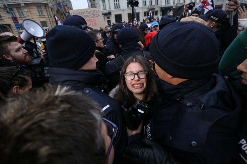 Czarny Piątek w Warszawie