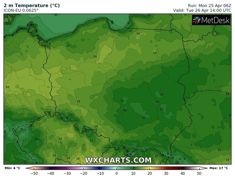 Miejscami temperatura nie przekroczy 10 st. C