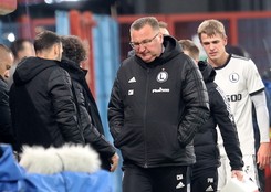 Czesław Michniewicz: Przepraszam kibiców Legii, za to co się wydarzyło w Gliwicach