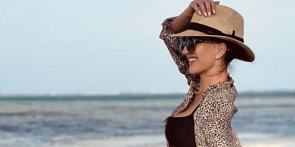 Justyna Steczkowska spędza wakacje na Zanzibarze.