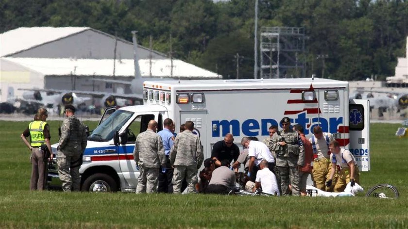 Śmierć w powietrzu. Wypadek na airshow. Zdjęcia od 18 lat