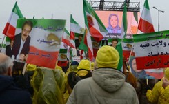 'Zamknąć raut militarystów!'. Pikieta przeciw konferencji bliskowschodniej w Warszawie