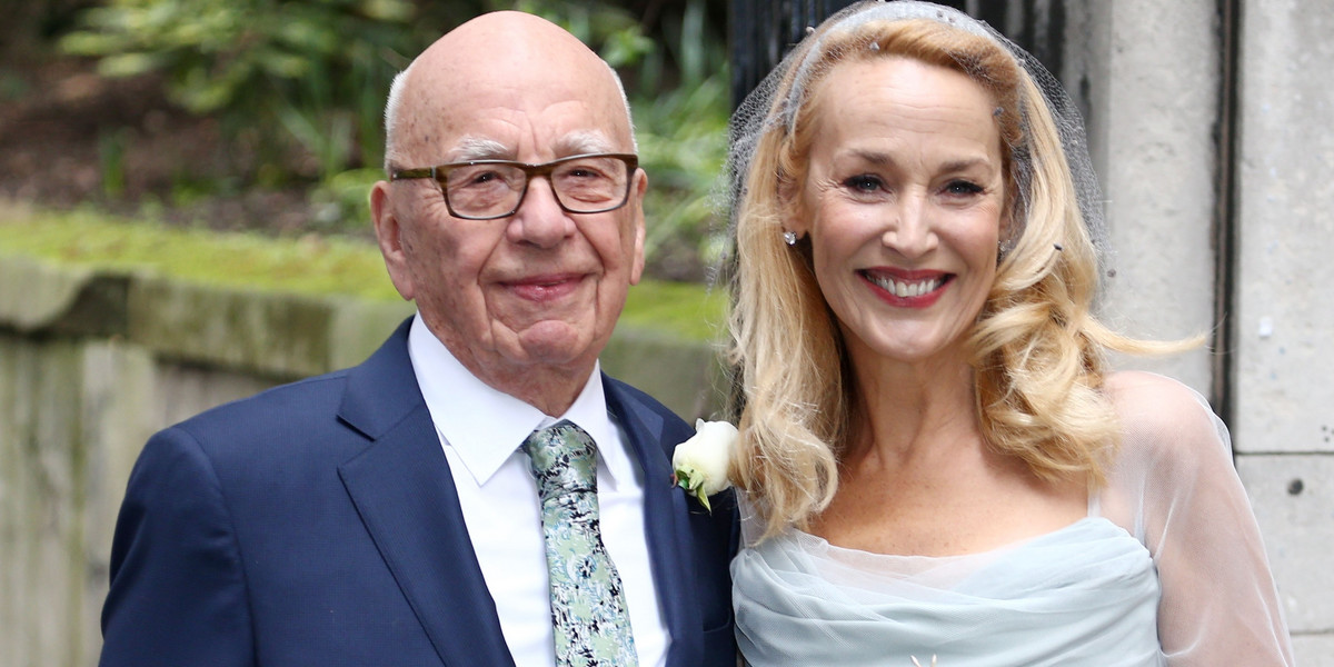 Rupert Murdoch rozwodzi się po raz czwarty. Miliarder był w związku z byłą ukochaną Micka Jaggera