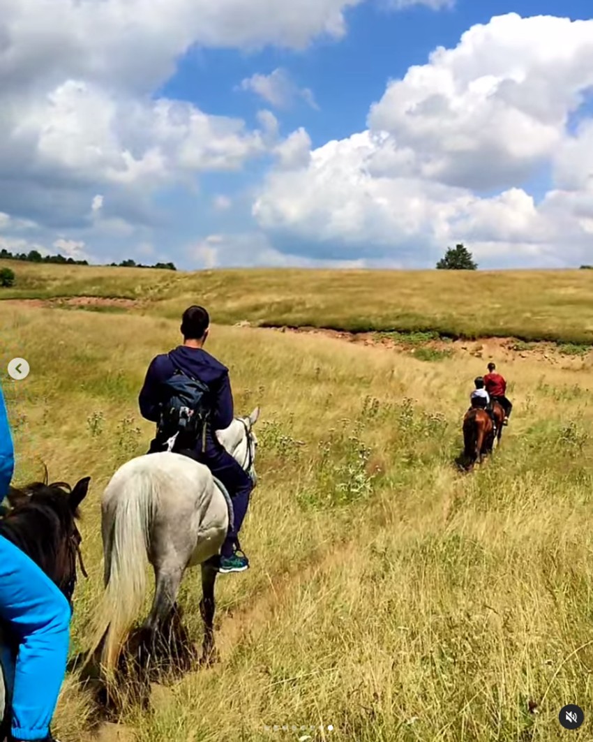 Novak Đoković u etno katunu Durmitor
