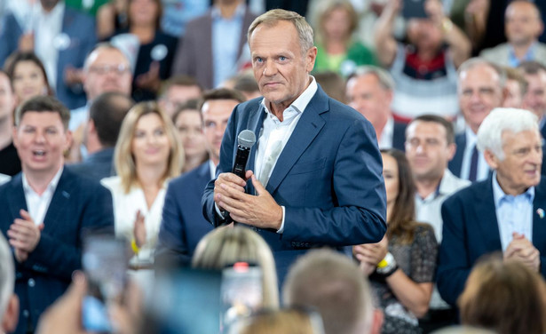 Donald Tusk. Konwencja Platformy Obywatelskiej w Radomiu