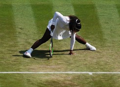 Serena Williams popłakała się. Przegapiła pierwsze kroki córki, bo...trenowała