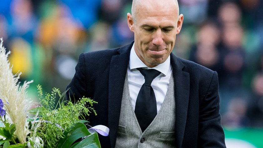 Arjen Robben na zdjęciu z 7 listopada 2021 r.