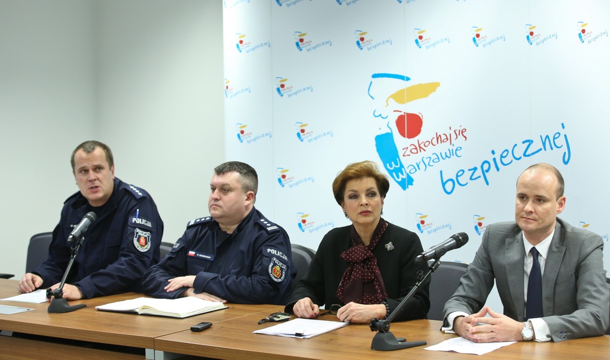 Konferencja prasowa nt. zgromadzeń publicznych w dniu Święta Niepodległości w Warszawie