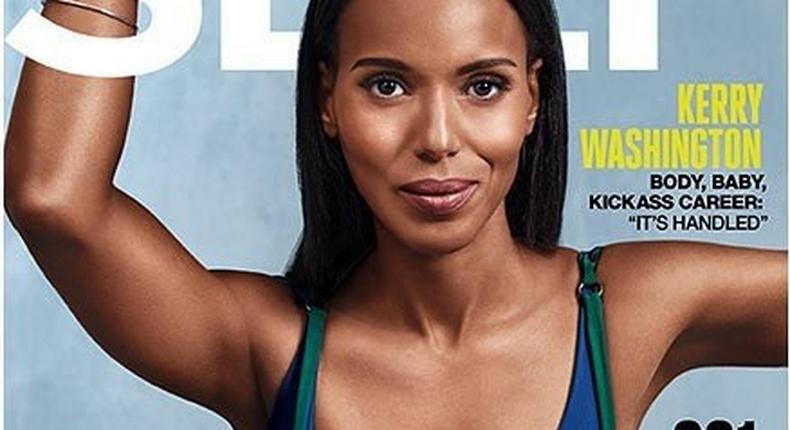 Kerry Washington covers SELF magazine September 2015