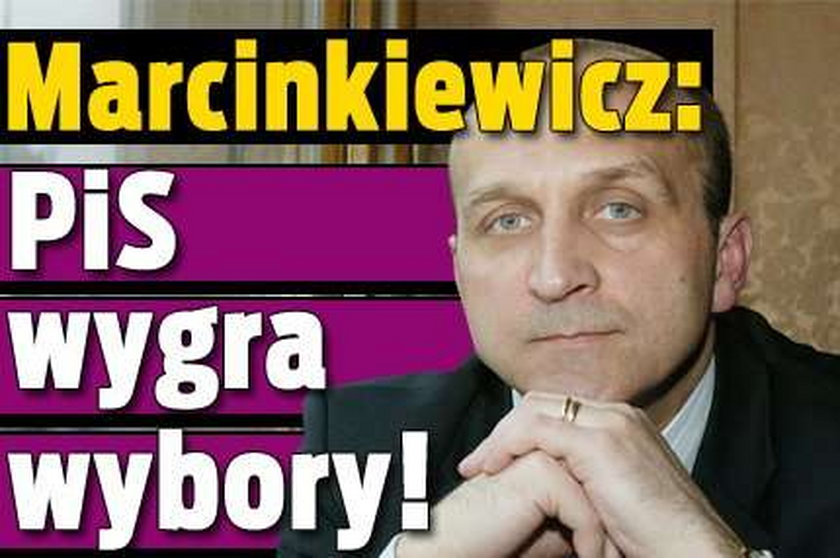 Marcinkiewicz: PiS wygra wybory!