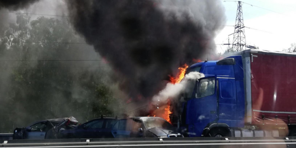 Tragedia na trasie S3 pod Szczecinem. Nie żyje sześć osób