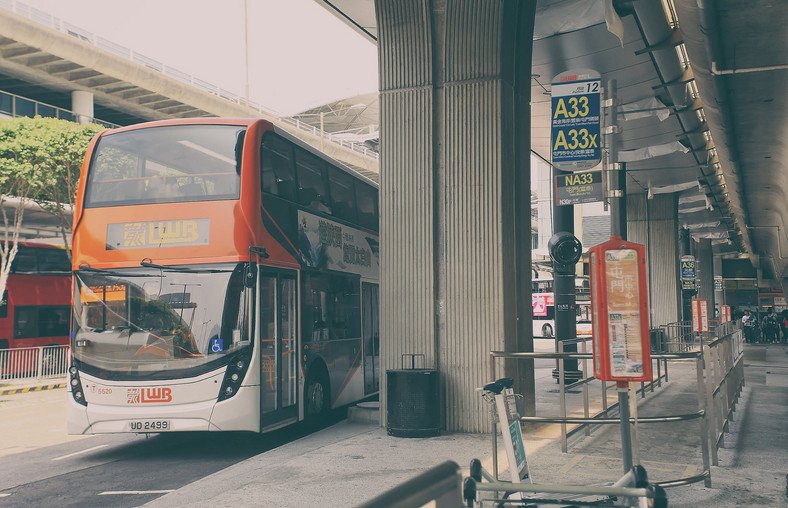 Hong Kong, terminal autobusowy na lotnisku