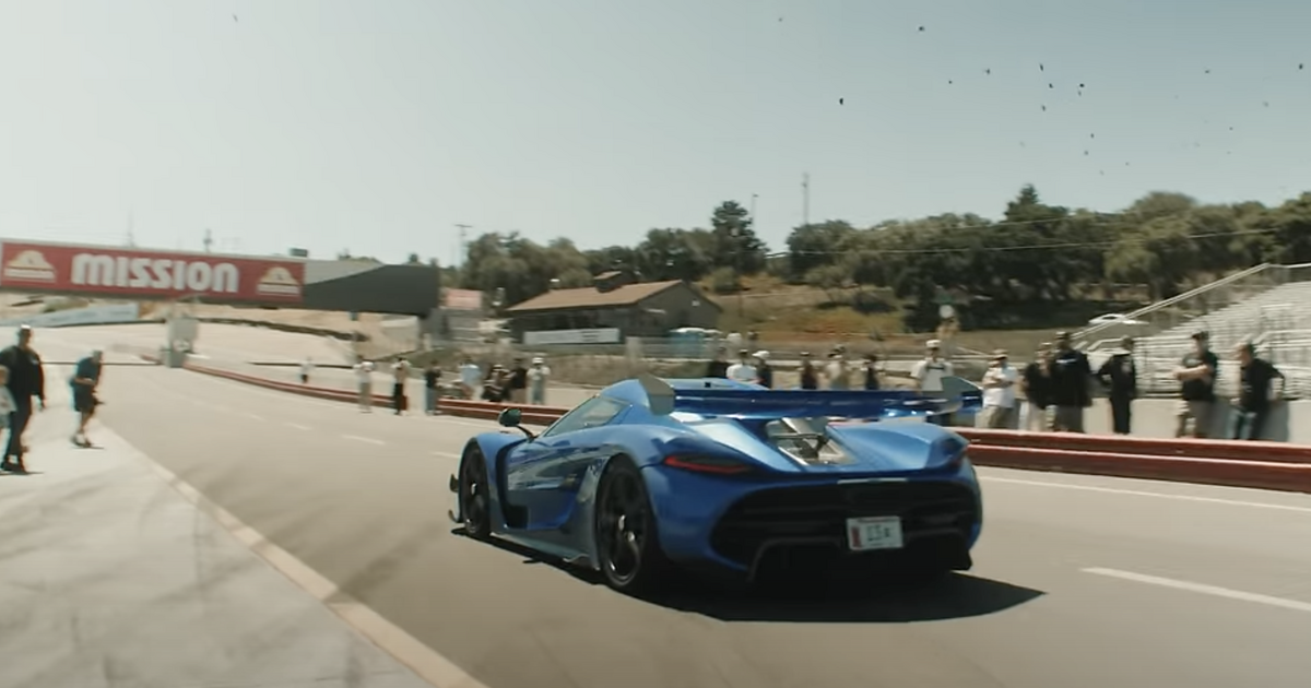  Nowy rekord okrążenia na torze Laguna Seca. Koenigsegg Jesko nie ma sobie równych