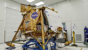 Firefly's Blue Ghost moon lander.Raquel Natalicchio/Houston Chronicle via Getty Images