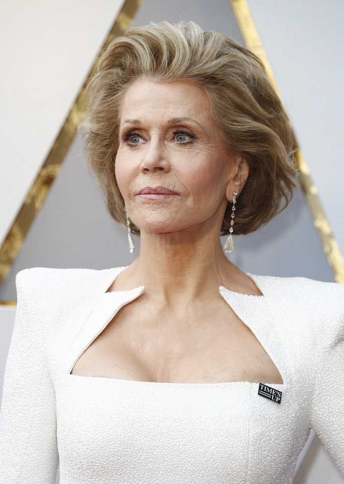 Jane Fonda na czerwonym dywanie | Oscary 2018