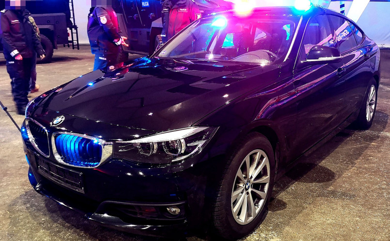 Policja BMW serii 3 Gran Turismo xDrive